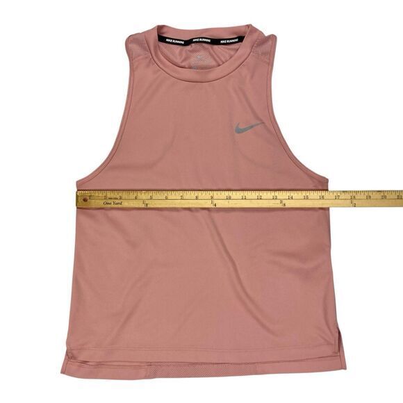 Nike Tank Top Womens Small Pink Dry Miler Running Pink Workout Gym Yoga Athletic - Picture 9 of 16